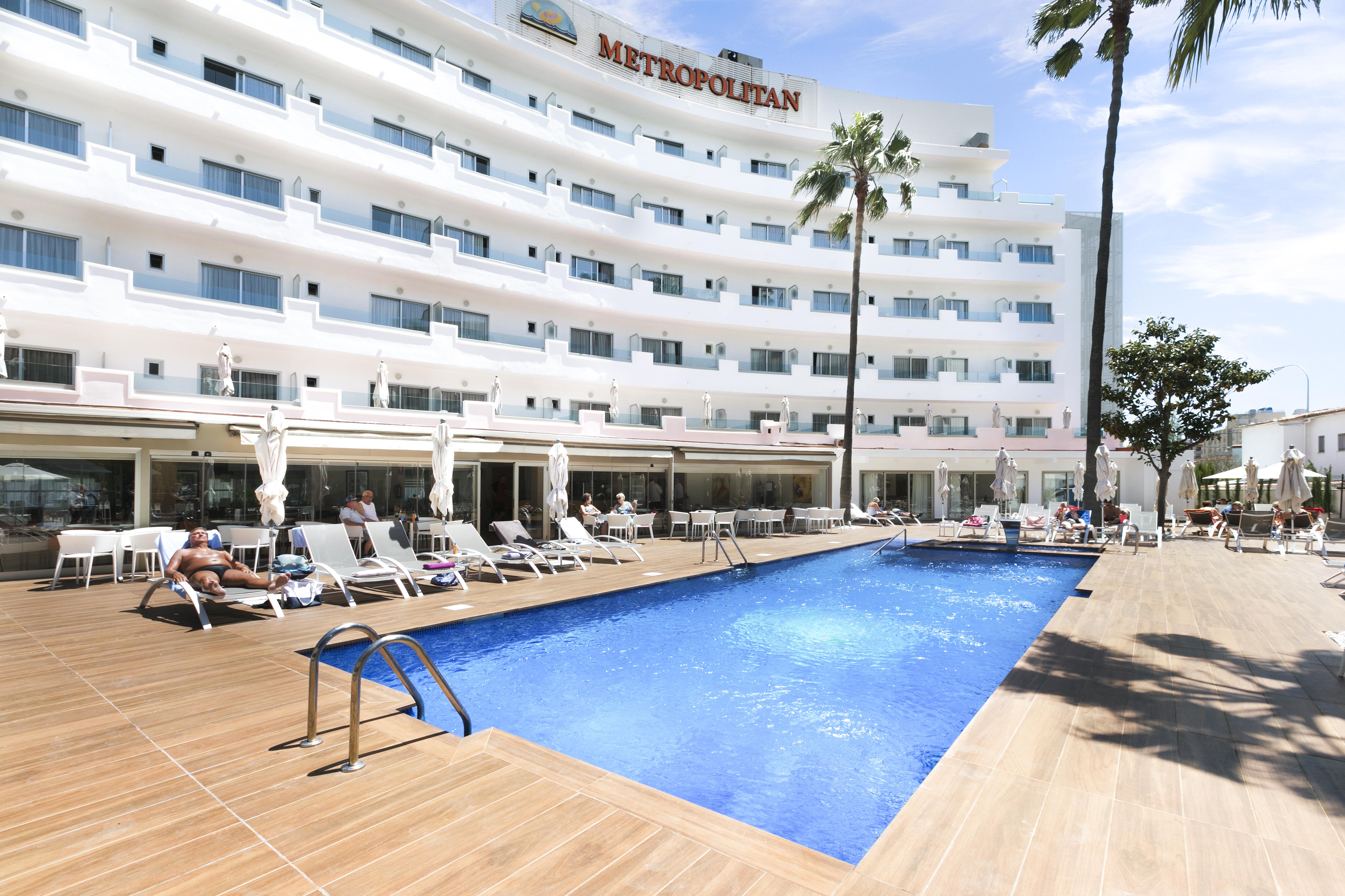 Hotel Metropolitan Playa 3 Sup 帕尔马海滩 外观 照片